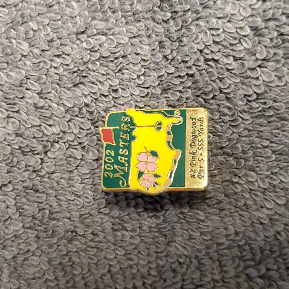 2002 Masters Lapel Pin